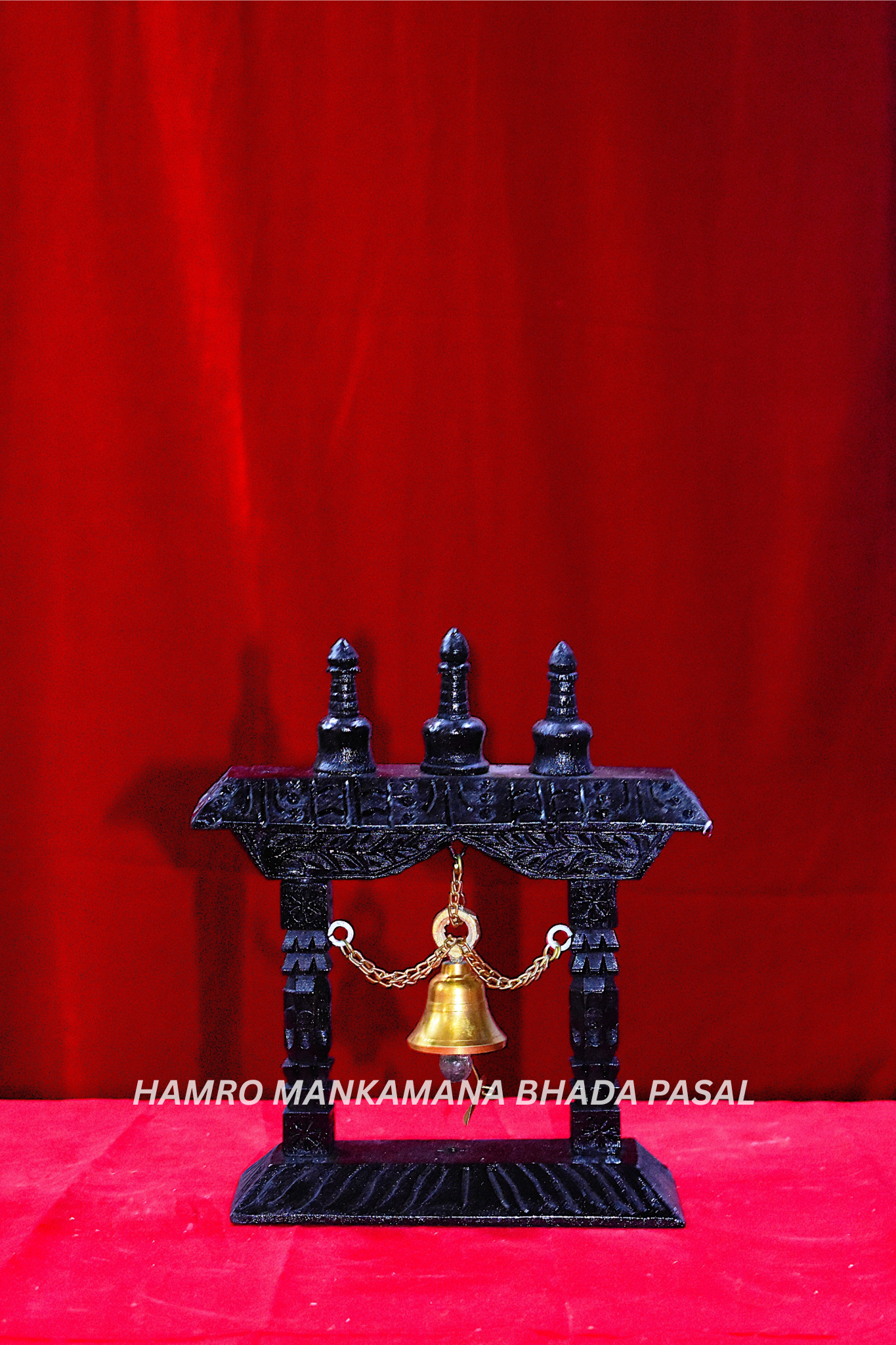 Traditional Wooden Table Bell