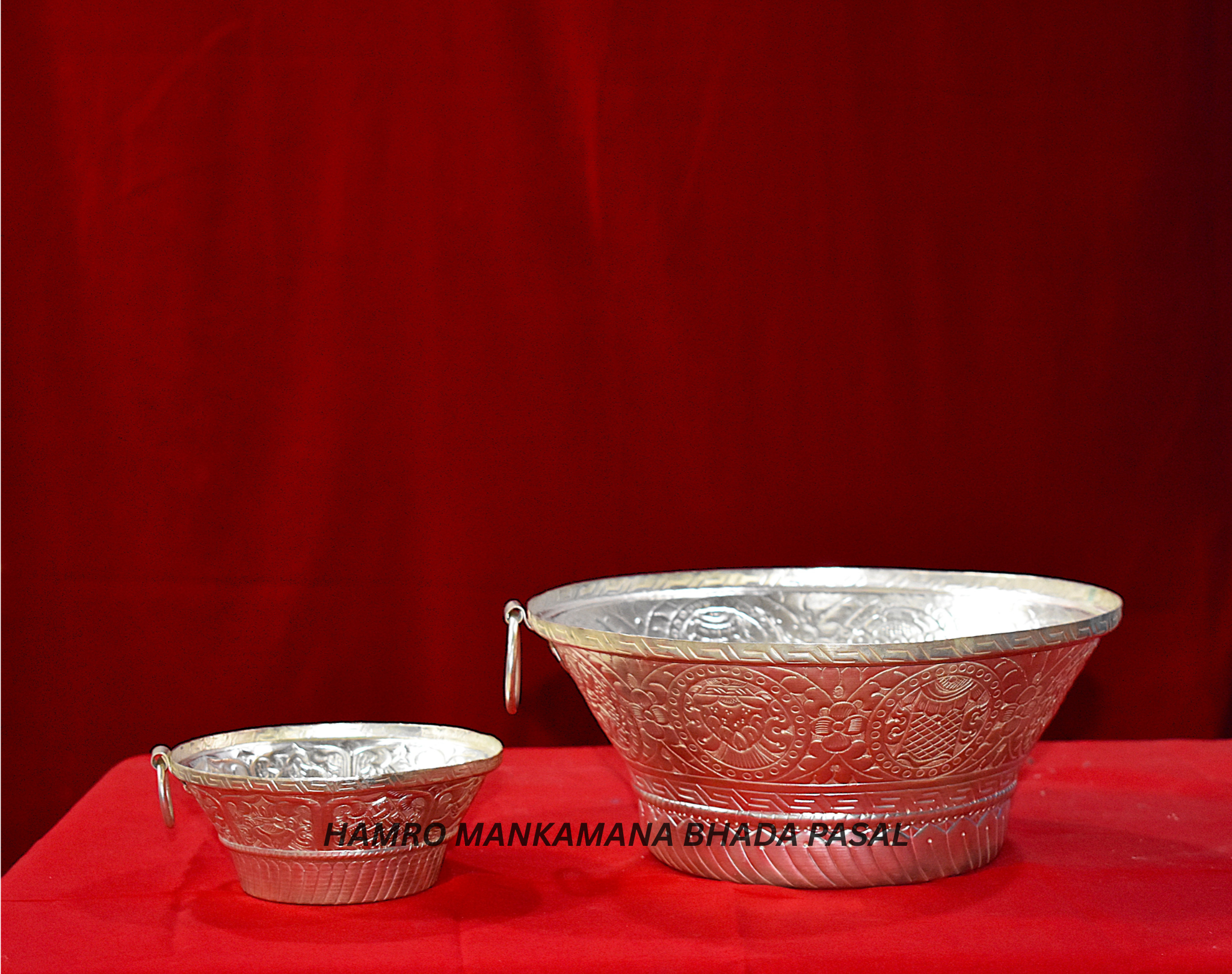 Silver plated Pathi Mana